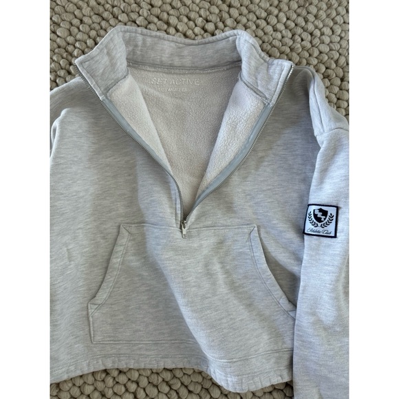 SET ACTIVE HALF ZIP SWEATSHIRT - Picture 6 of 13